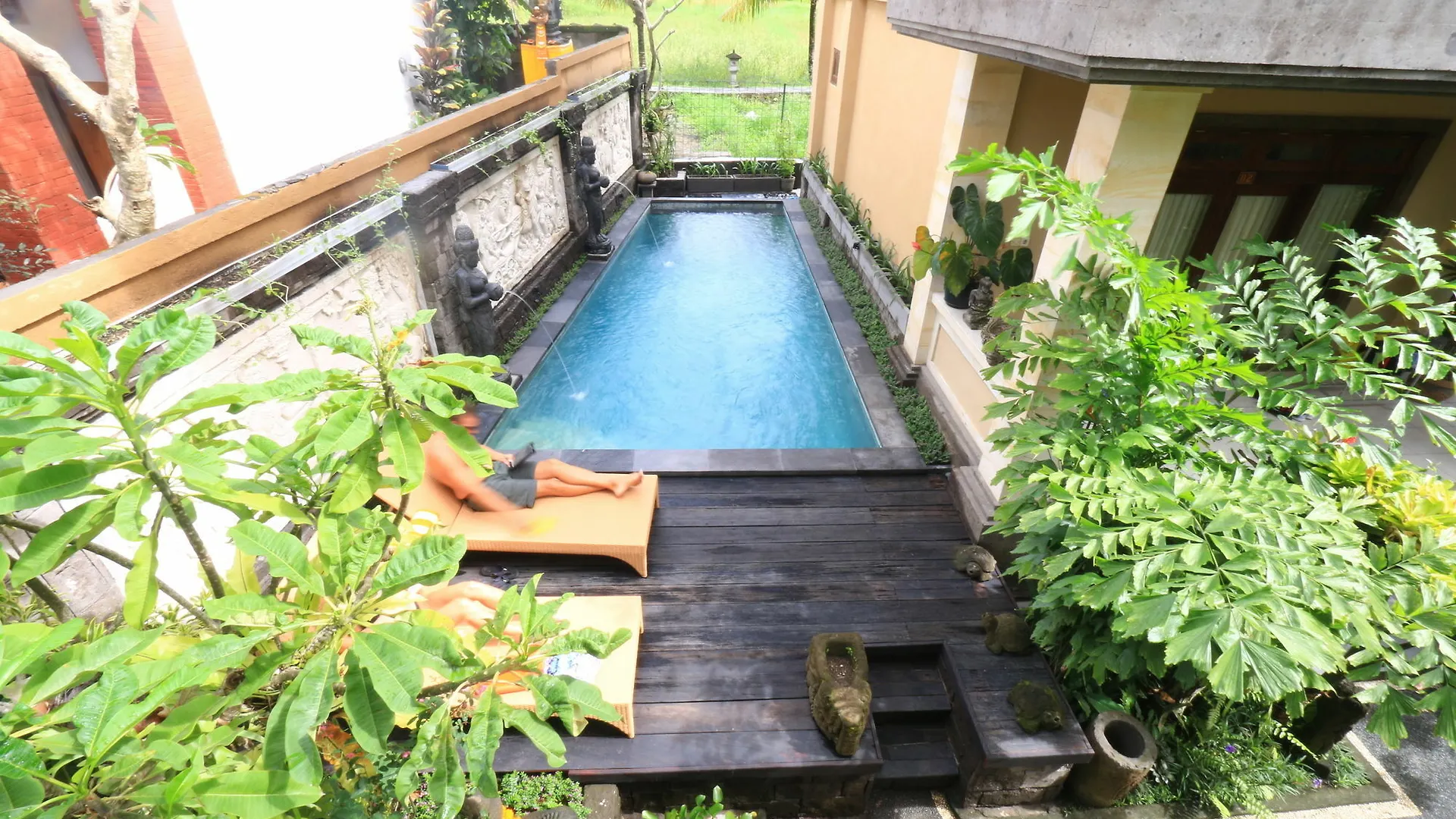 Frangipani Bungalow location
